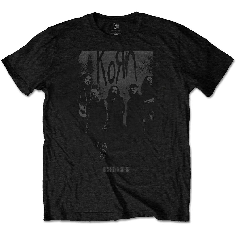Image of KORN Unisex T-shirt- Knock Wall Rock Off